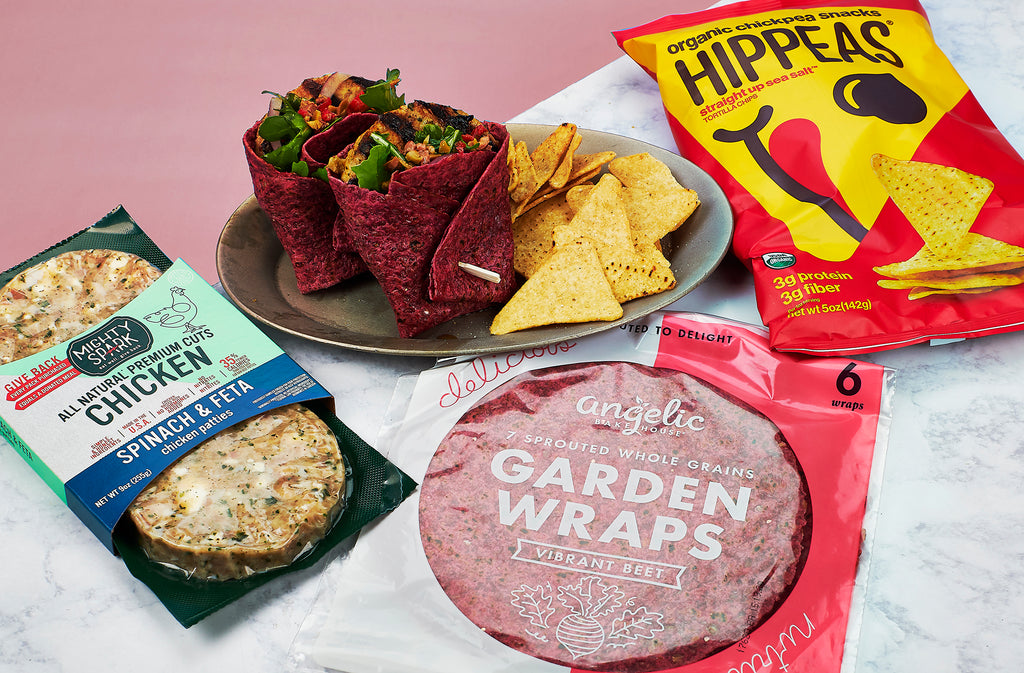 SPINACH & FETA, MEDITERRANEAN WRAP