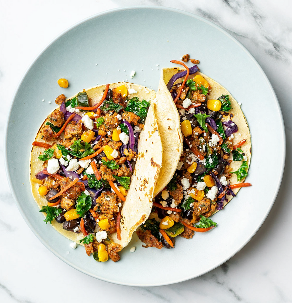 TANGY CHICKEN TACOS