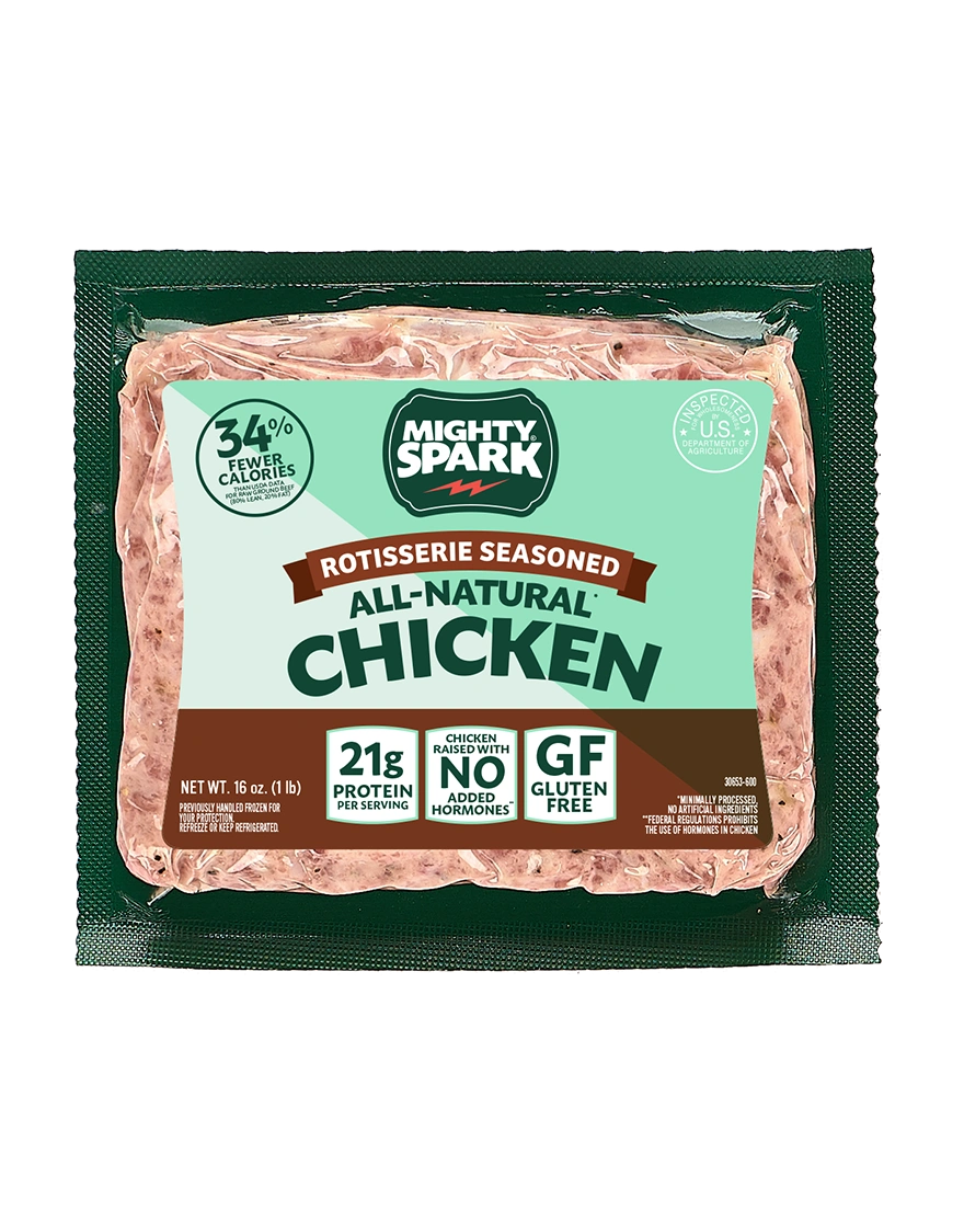 ROTISSERIE-SEASONED GROUND CHICKEN