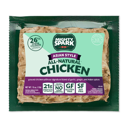 ASIAN STYLE GROUND CHICKEN – Mighty Spark Food