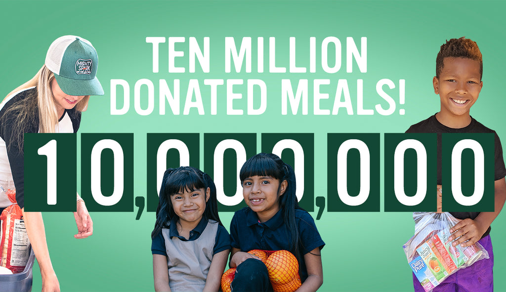 TEN MILLION DONATED MEALS