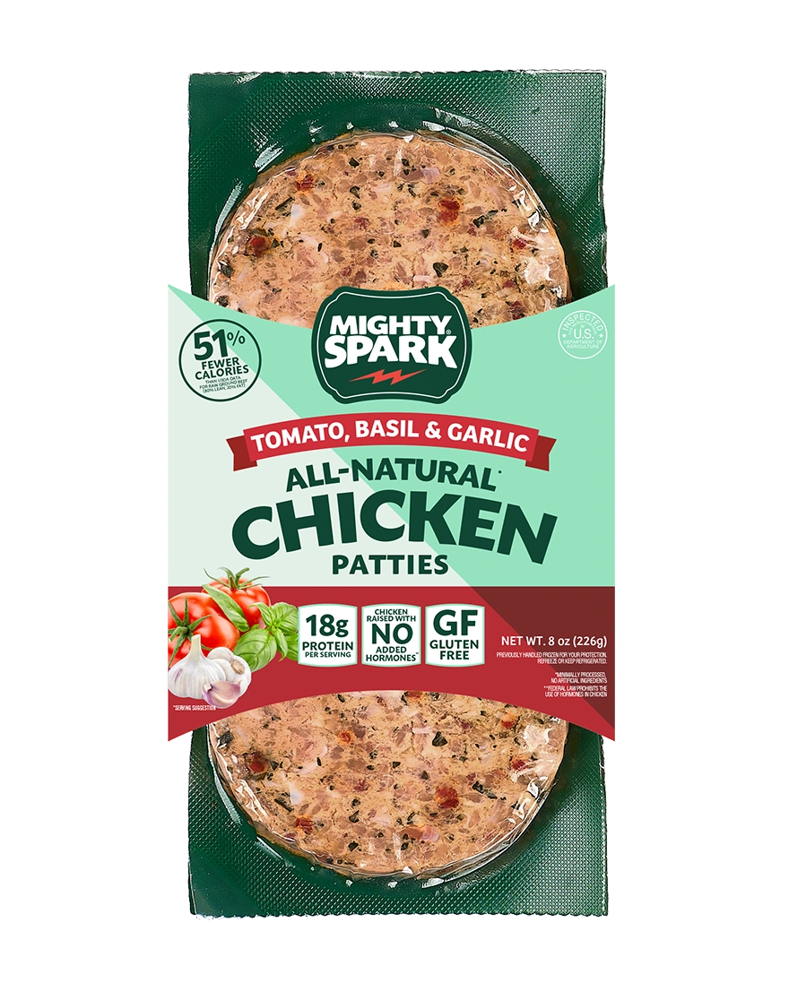 ALL-NATURAL PATTIES – Mighty Spark Food