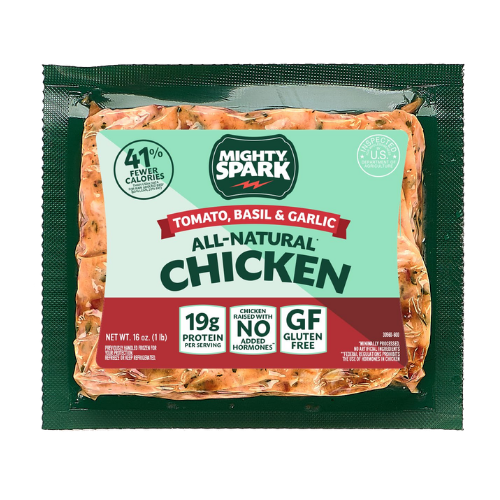 TOMATO, BASIL AND GARLIC GROUND CHICKEN