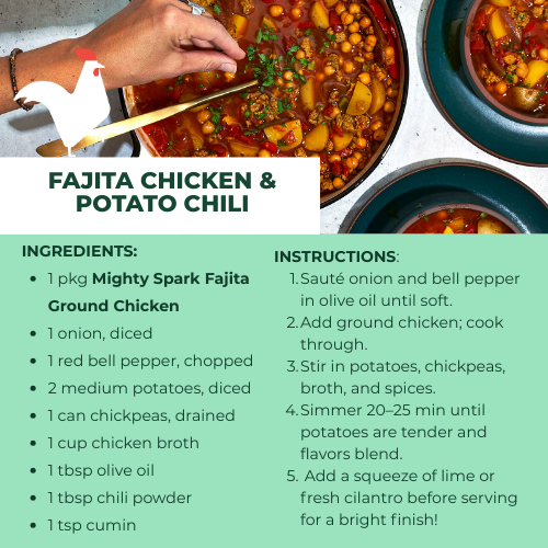 FAJITA GROUND CHICKEN