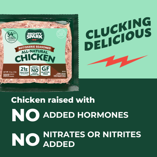 ROTISSERIE-SEASONED GROUND CHICKEN