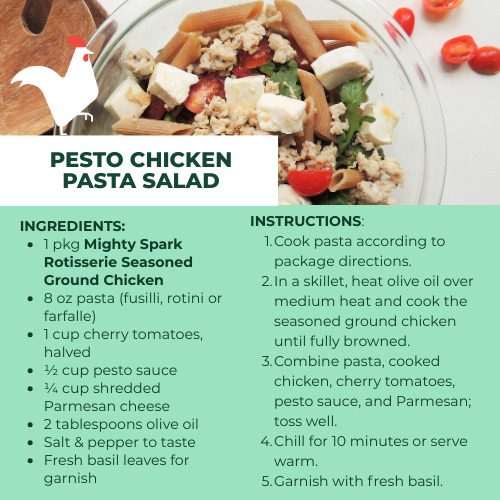 ROTISSERIE-SEASONED GROUND CHICKEN