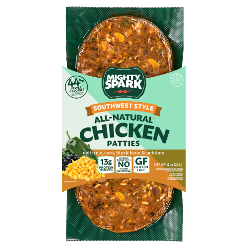 SOUTHWEST-STYLE CHICKEN PATTIES