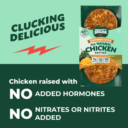 SOUTHWEST-STYLE CHICKEN PATTIES