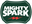 Mighty Spark Food. Eat well. Give Back. logo