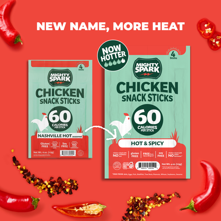 Hot & Spicy Chicken Snack Stick