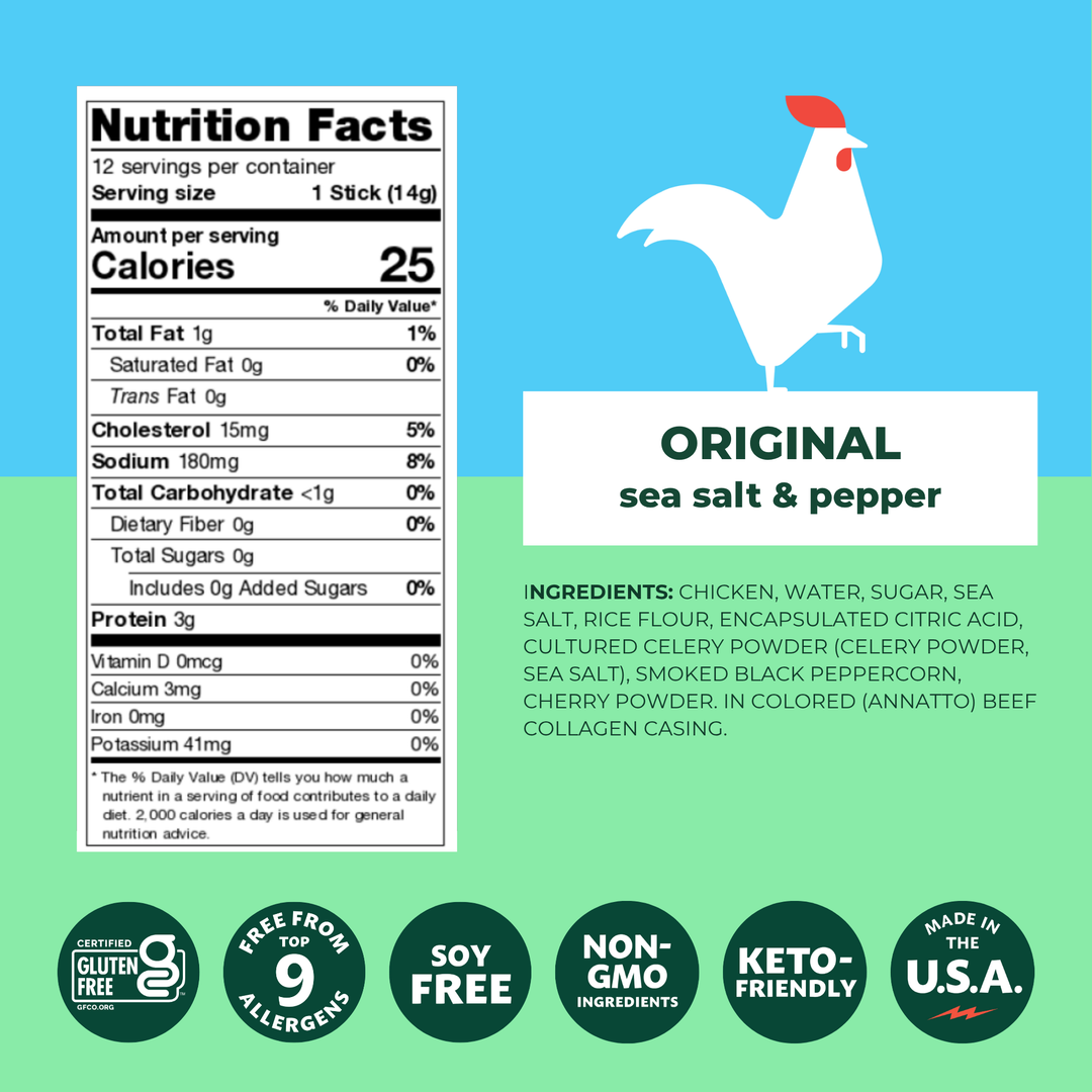 Original Sea Salt & Pepper Chicken Mini Sticks