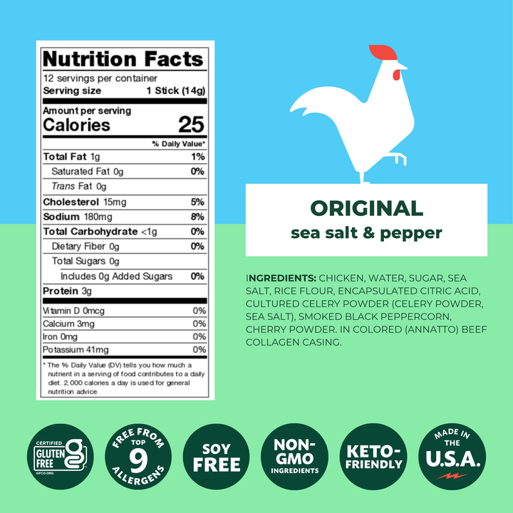 Original Sea Salt & Pepper Chicken Mini Sticks
