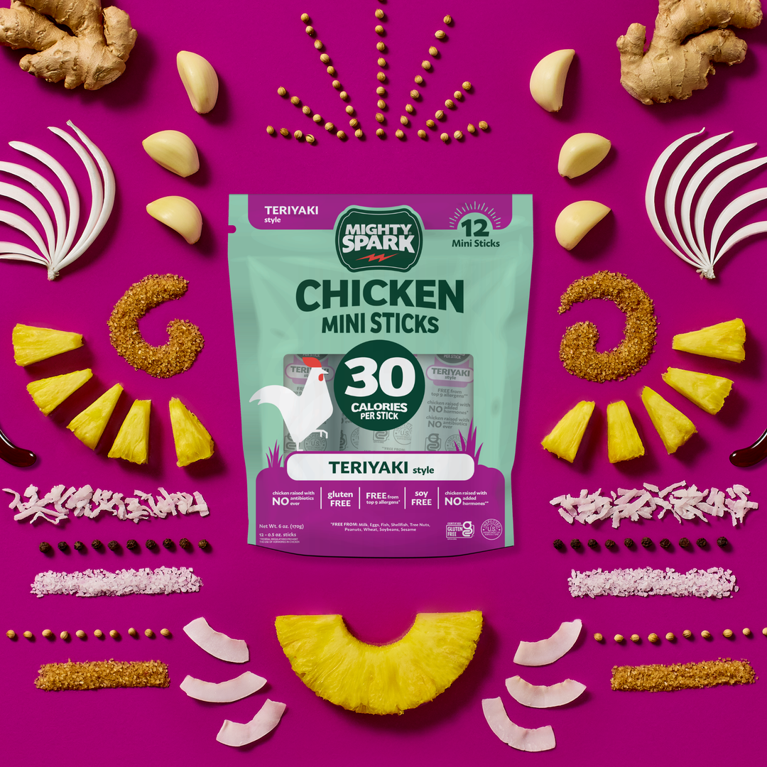 Teriyaki Style Chicken Mini Sticks