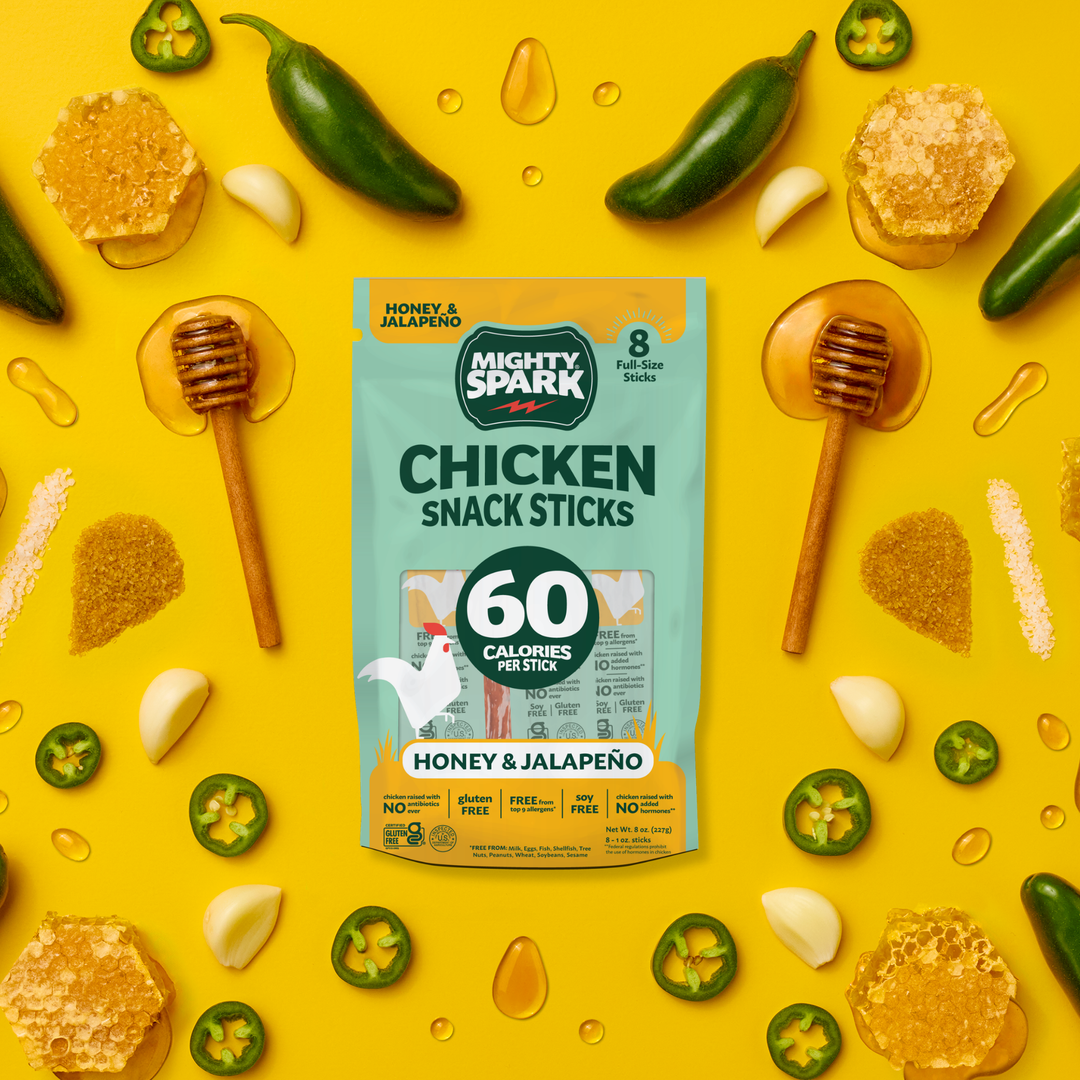 Honey & Jalapeno Chicken Snack Sticks - 8 Count