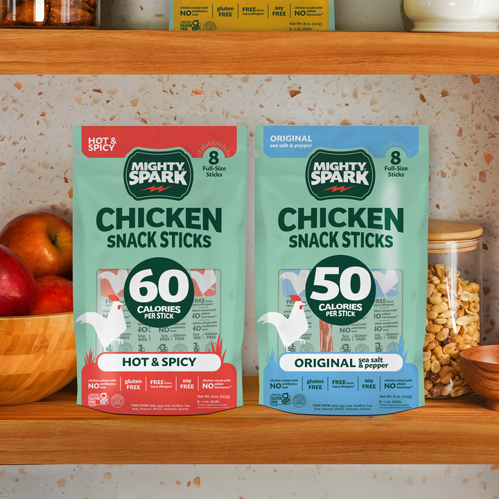Original Sea Salt & Pepper Chicken Snack Stick - 8 Count