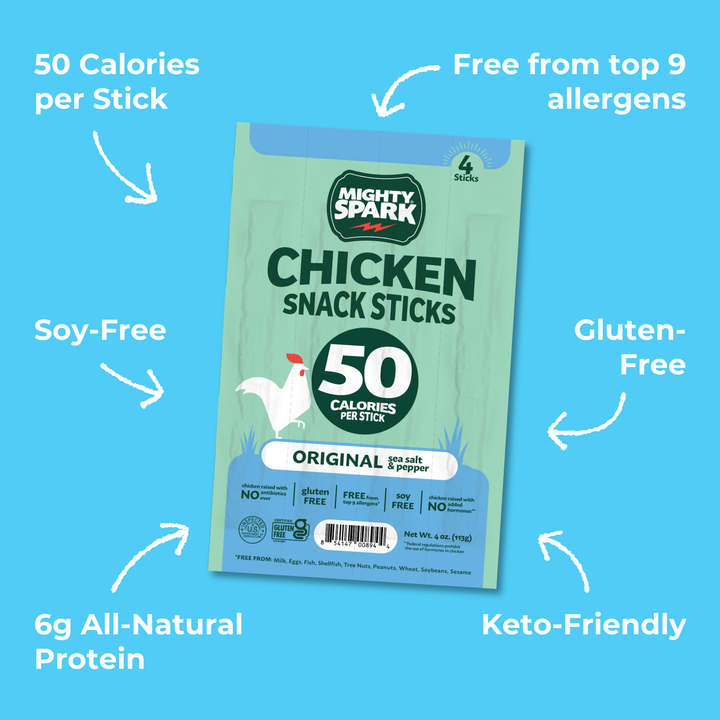 Original Sea Salt & Pepper Chicken Snack Stick