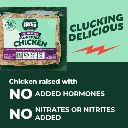 ASIAN STYLE GROUND CHICKEN