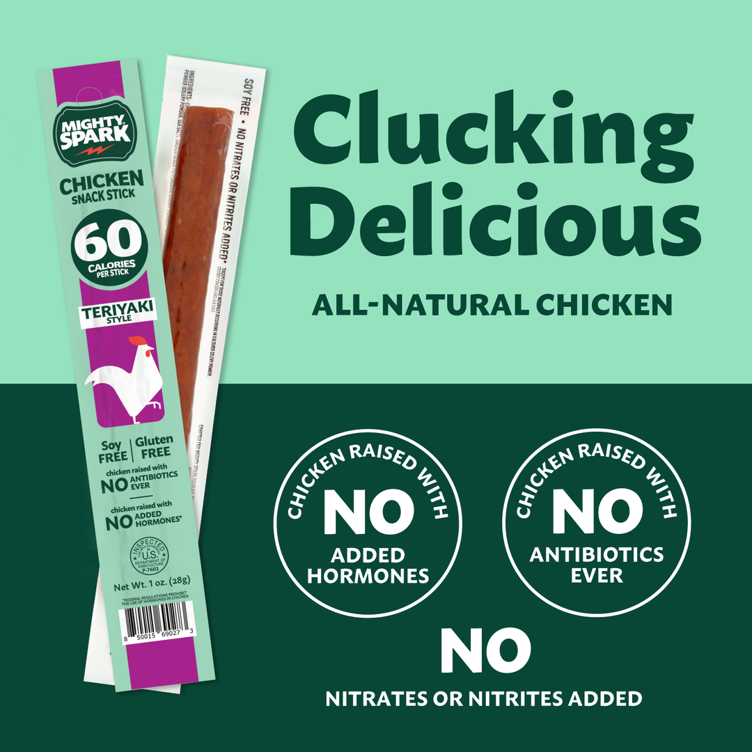 Teriyaki Style Chicken Snack Stick