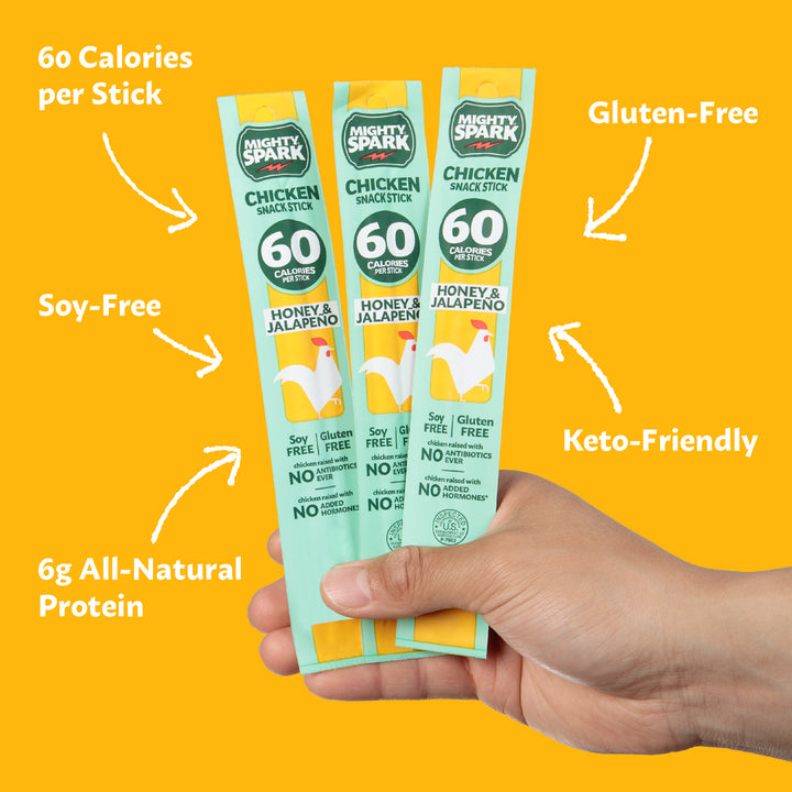 Honey & Jalapeno Chicken Snack Stick