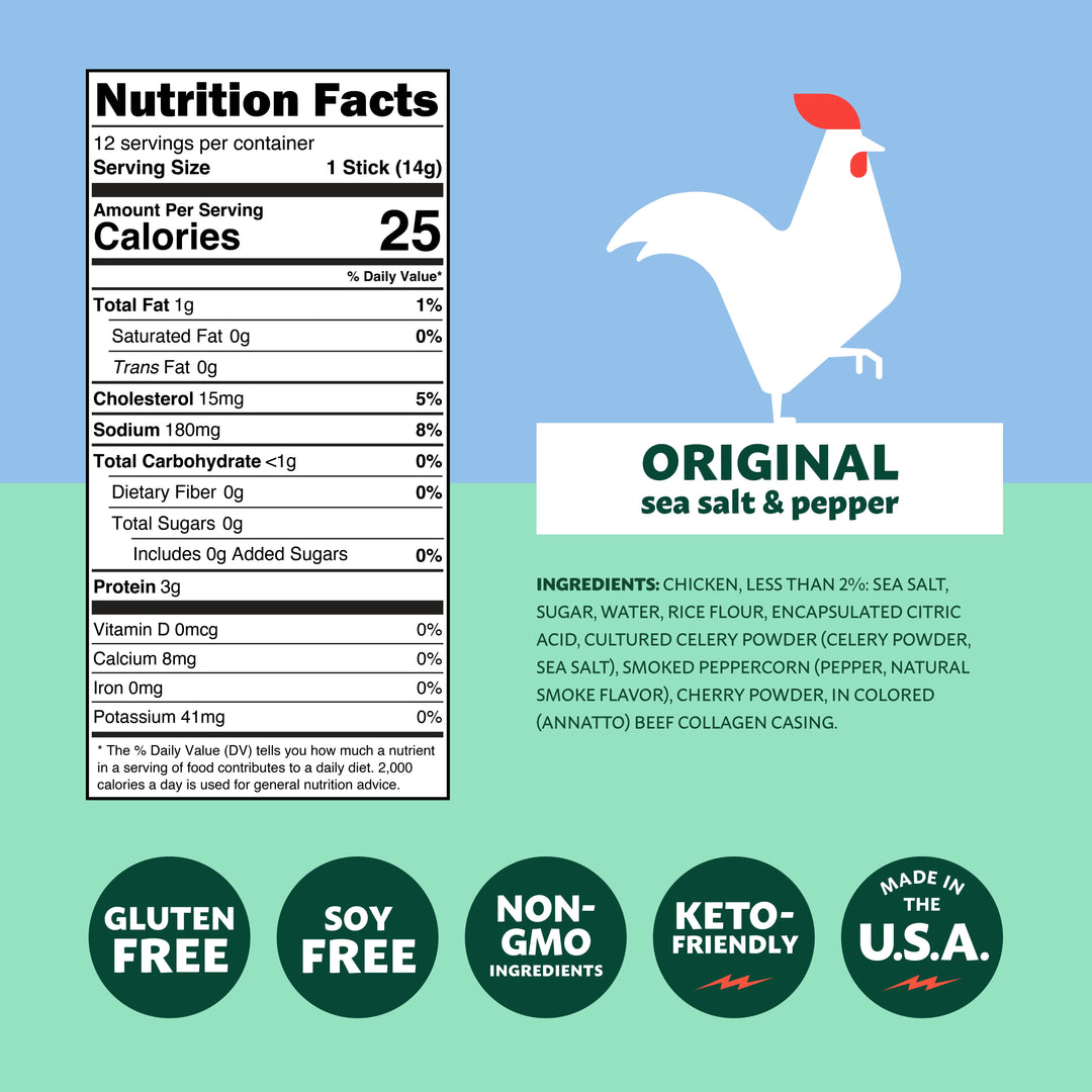 Original Sea Salt & Pepper Chicken Mini Sticks