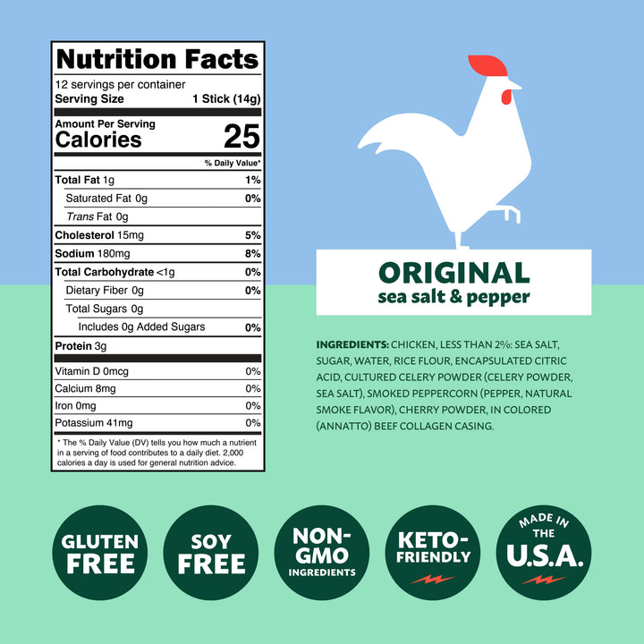 Original Sea Salt & Pepper Chicken Mini Sticks