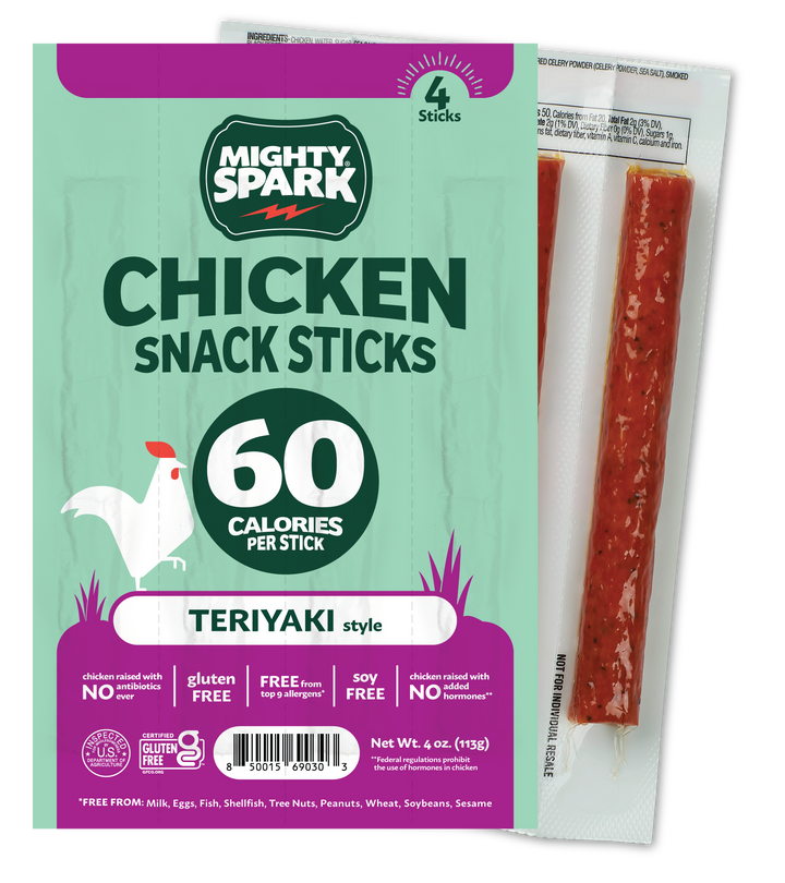 Teriyaki Style Chicken Snack Stick