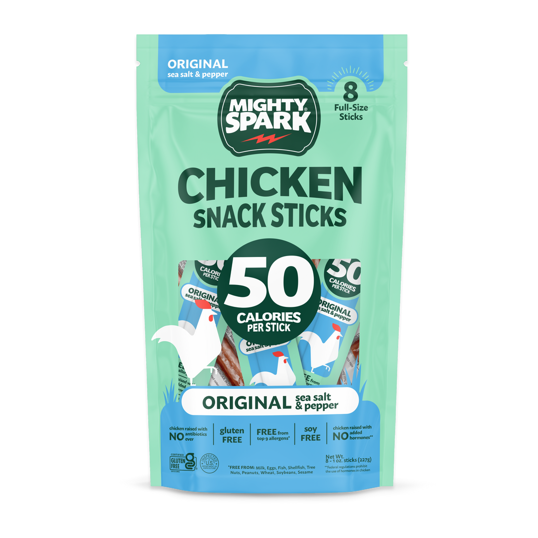 Original Sea Salt & Pepper Chicken Snack Stick - 8 Count
